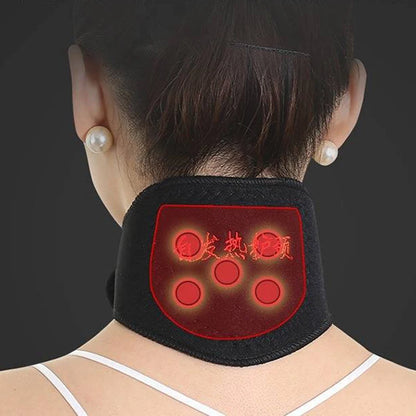 Self-Heating Magnetic neck Therapy