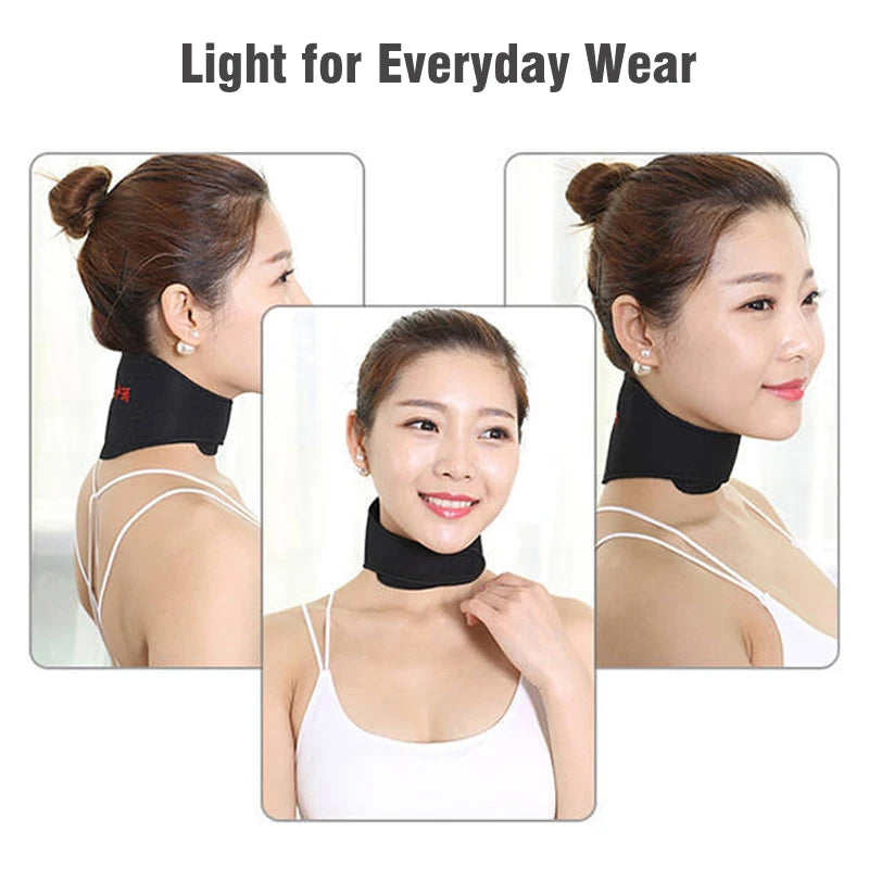 Self-Heating Magnetic neck Therapy