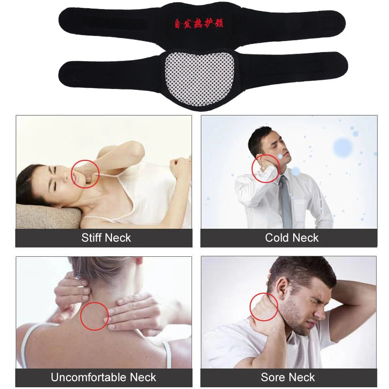 Self-Heating Magnetic neck Therapy