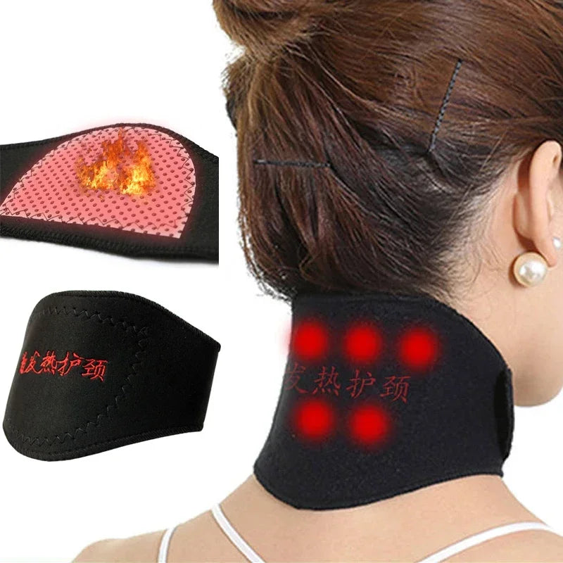 Self-Heating Magnetic neck Therapy